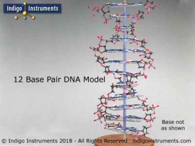 dna helix molecule indigoinstruments