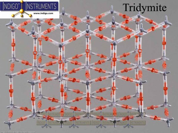 tridymite silicate structure model