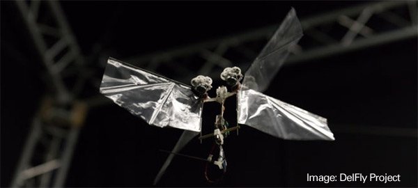 Robot can Fly like a Real Insect